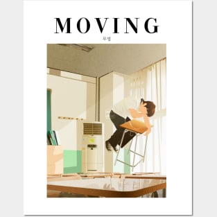 moving kdrama Posters and Art